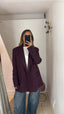 Blazer gessato Bourdaux