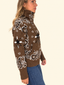Cardigan Alaska cioccolato