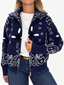 Cardigan Alaska blu