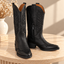 Stivale Texano Nero